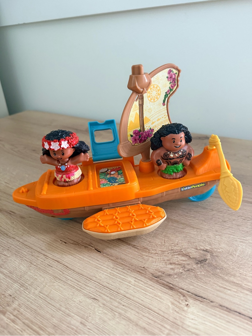 Moana Little People boat